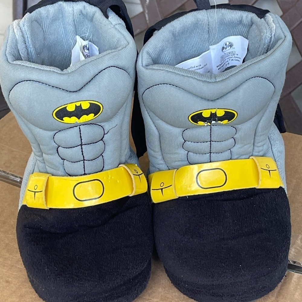 Batman boys boots bedroom slippers